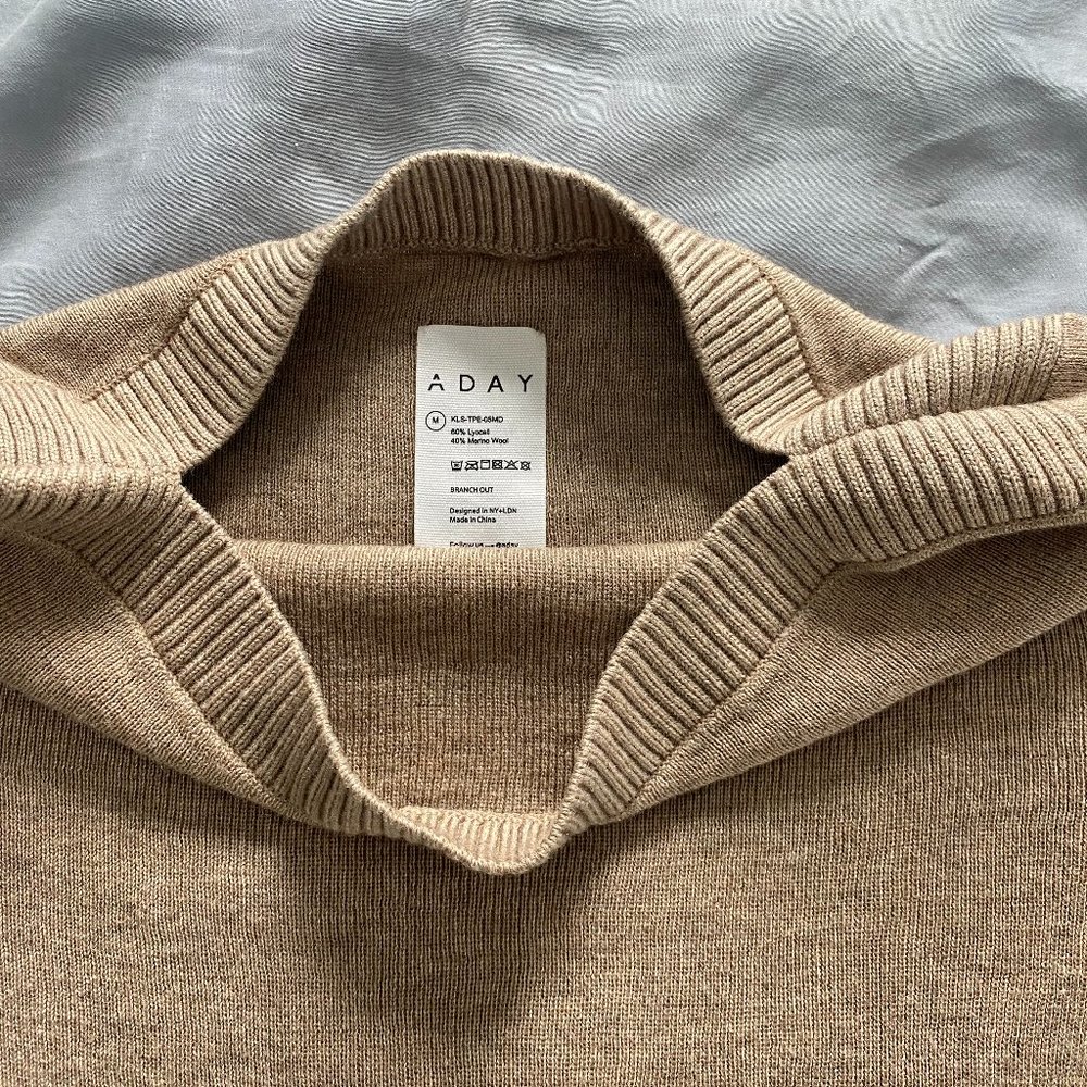 ADAY Branch Out top in Taupe